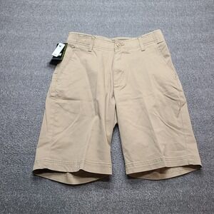 Lee Extreme Motion Shorts Mens 30 Tan New Straight Fit Khaki Stretch 104183560
